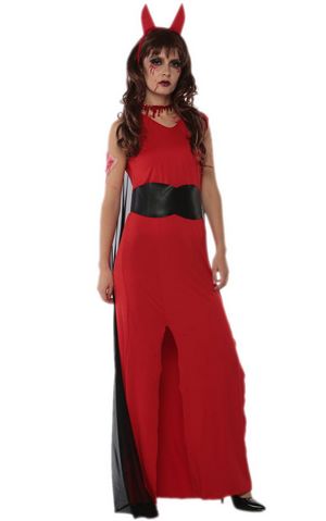 F1698 Red bloody cosplay costume for halloween
